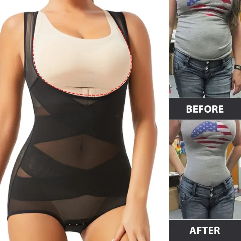 Shapewear Bodysuit Firm - Kadın Bodysuit Külot Tam Vücut Şekillendirici