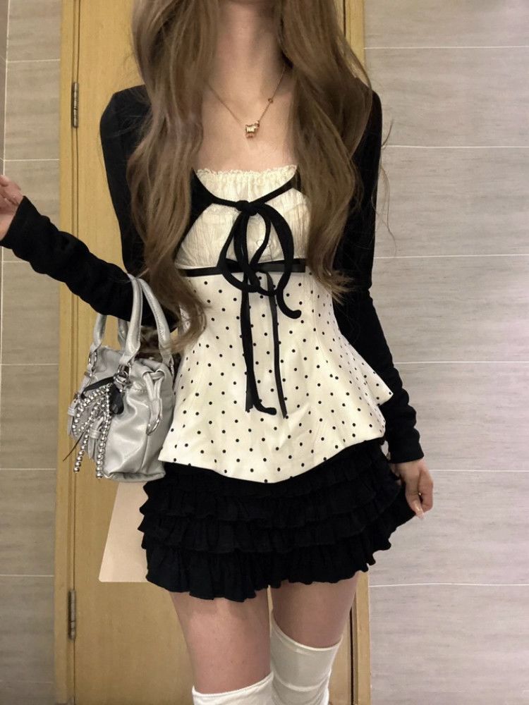Kore Modası Puantiyeli Dantel  - Cami Top Lace incelemesi ve fiyatı