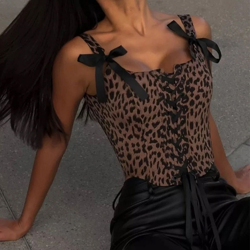 Leopar Desenli Korse Kadın İnc - Corset Waist Cinch incelemesi ve fiyatı